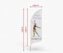 Alu Beachflag Bend M