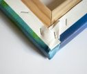Leinwand 50 x 40 - Konstruktion: Holzrahmen ❖ Window2Print
