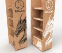 Draco Regaldisplays 60 x 40 x 150 cm - Eco Aufdruck | Window2Print