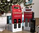 Geschenkbox für zwei Flaschen - Weihnachtskisten - Druckerei