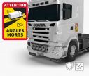 Angles Morts Aufkleber - Polymere Folie + Laminat Glanz - TIR - Window2Print