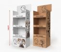 Bodendisplay 61 x 41 x 145 cm - Regaldisplays | Window2Print