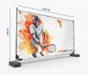 Bauzaunbanner mit Motiv 340 x 175 - Fan Zone | Window2Print