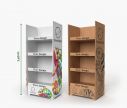CHAMALEON Regaldisplay 60 x 40 x 140 cm | Window2Print