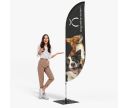 Classic Beachflag Bend M - Window2Print - Druckerei