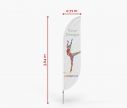 Classic Beachflag Bend M | Window2Print