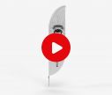 Classic Beachflag Bend XL