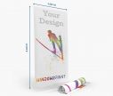Exclusive Rollup 100 x 200 cm - nur Druck