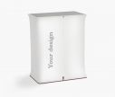 Promotiontheke Textil - rechteckig - Aluminiumrohre | Window2Print