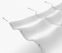 Faltmarkise Classic 300 x 500 cm - Weiß | Druckerei - WindowPrint