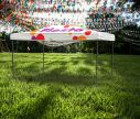Faltpavillon groß 3 x 4,5 m mit Dach - Perfekt für ein Firmenevent -  Window2Print