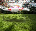 Faltpavillon groß 3 x 4,5 m mit Dach - Perfekt für ein Firmenevent -  Window2Print