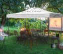Faltpavillon groß 3 x 6 m mit Dach - Perfekt für ein Firmenevent I Window2Print
