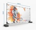 Mesh Banner mit Ösen 340 x 175 cm - Fan Zone | Window2Print