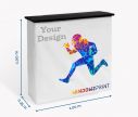 Messetheke gerade - Window2Print