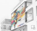 Netz Mesh Banner - Fan Zone | Window2Print
