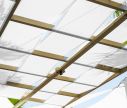 Pavillon mit Lamellendach- Entspannungszone ・ Window2Print
