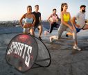 Pop-Up ovale Beachbanner 200 x 100 cm - für die Werbung für Ihr Angebot | W2P