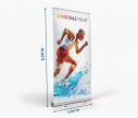 Rollbanner 100 x 200 cm - Fan Zone | Window2Print