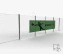 Tennisblenden in jeder Größe - Werbebanner | Window2Print