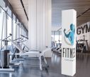 Vierkantaufsteller - Vier Wände zum Platzieren von Grafiken und Informationen ✦ Window2Print