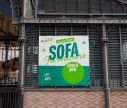 Werbebanner - Frontlit - 200 x 200 cm - Window2Print