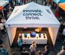 Festzelt für die Messe 3 x 3 m mit Dach und Wänden | WIndow2Print