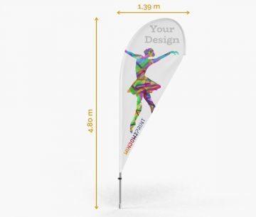Classic Beachflag Drop XL | Window2Print