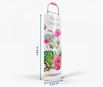 Warensicherungs Hussen  57 x 160 cm I Window2Print