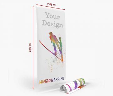 Exclusive Rollup 85 x 200 cm - nur Druck