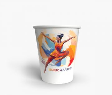 Pappbecher 200 ml - Fan Zone - Window2Print