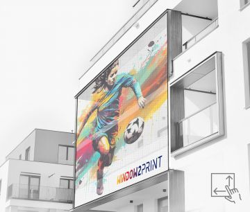 Netz Mesh Banner - Fan Zone | Window2Print