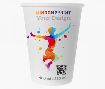 Pappbecher bedrucken - Window2Print