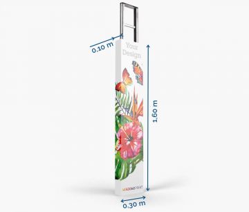 Warensicherungs Hussen 30 x 10 x 160 cm I Window2Print