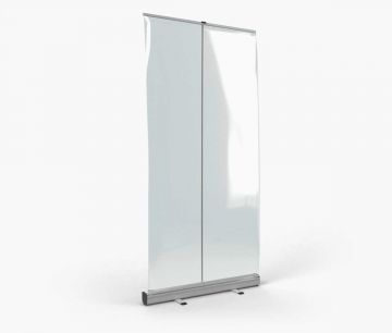 Rollup Spuck-Schutz Transparent 100 x 200 cm ✦ Window2Print