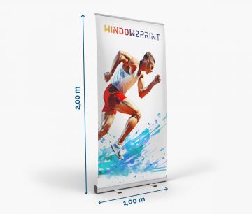 Rollbanner 100 x 200 cm - Fan Zone | Window2Print