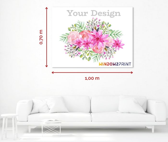 Leinwand 100 x 70 ❖ Window2Print