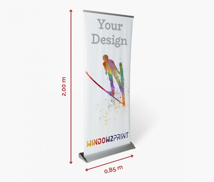Roll Up Bedrucken - Window2Print