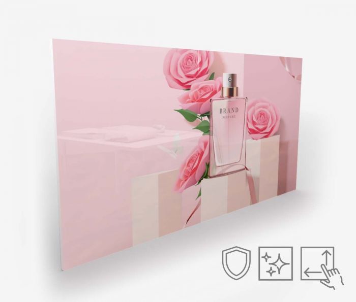 Hartschaumplatte 3 mm + Laminat Glanz - Window2Print