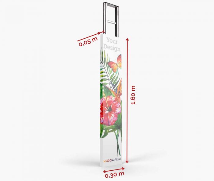 Warensicherungs Hussen 30 x 5 x 160 cm I Window2Print