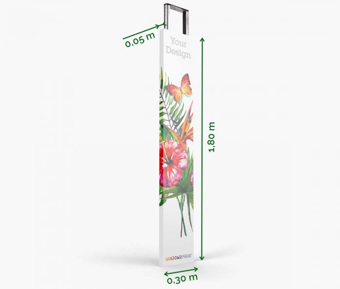 Warensicherungs Hussen 30 x 5 x 180 cm I Window2Print
