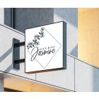 Aluverbundplatte bedrucken 3 mm I Window2Print