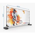 Bauzaunbanner mit Motiv 340 x 175 - Fan Zone | Window2Print