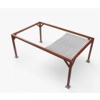 Faltmarkise Classic - 300 x 500 cm - wasserabweisend - Weiß - W2P