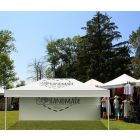 Faltpavillon groß 3 x 4,5 m mit Dach und Wänden - Perfekt für ein Fest - Window2Print