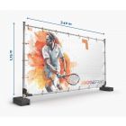 Mesh Banner mit Ösen 340 x 175 cm - Fan Zone | Window2Print