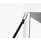 Faltpavillon groß 3 x 4,5 m mit Dach und Wänden - Perfekt für eine Party im Garten - Window2Print