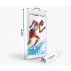 Roll up Banner 100 x 200 - nur Druck - Fan Zone | Window2Print