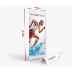 Roll up Ständer 85 x 200 - nur Druck - Fan Zone | Window2Print