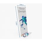 X-banner 80 x 180 cm - nur Druck